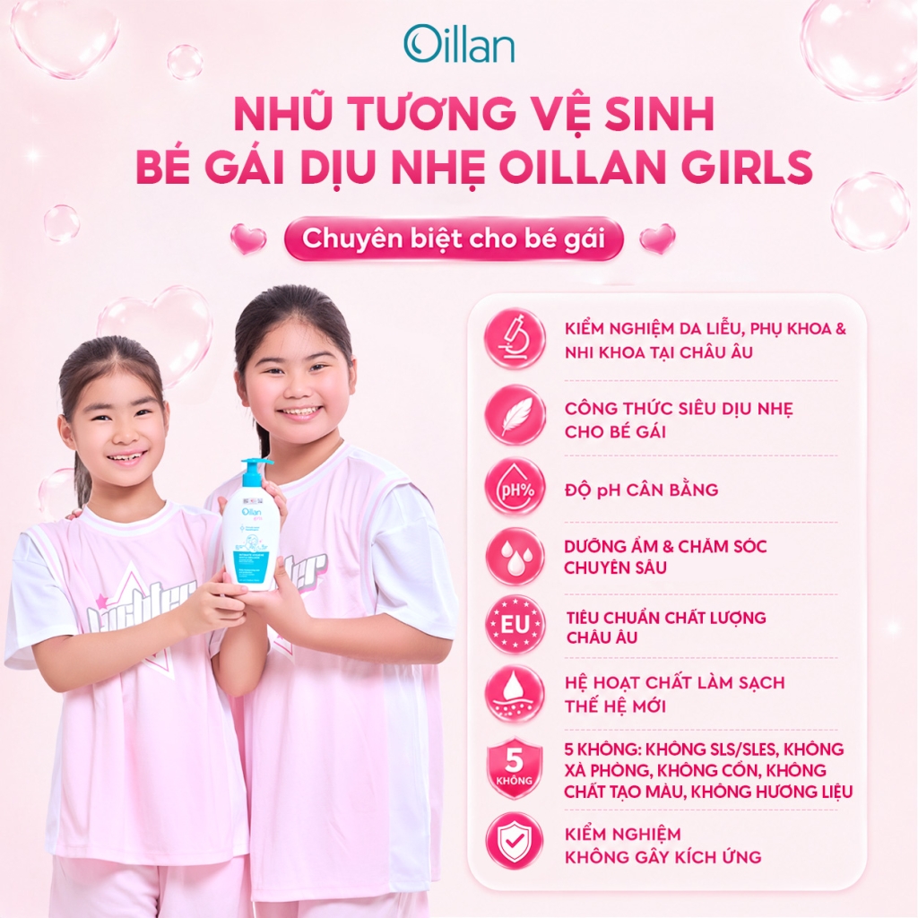 Oillan – Dung dịch vệ sinh mẹ và bé 45 năm từ châu Âu