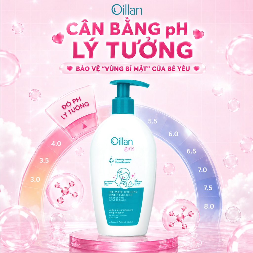 Oillan – Dung dịch vệ sinh mẹ và bé 45 năm từ châu Âu