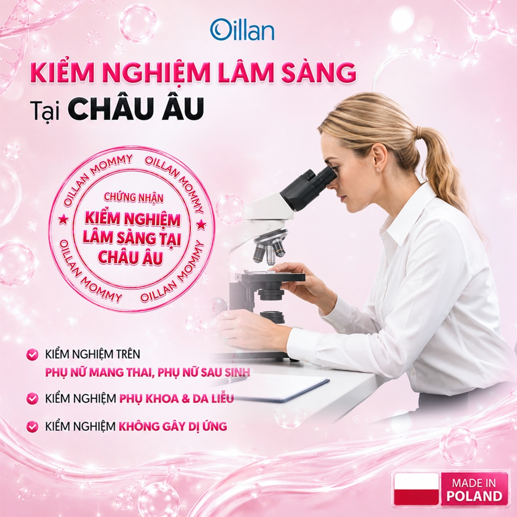 Oillan – Dung dịch vệ sinh mẹ và bé 45 năm từ châu Âu