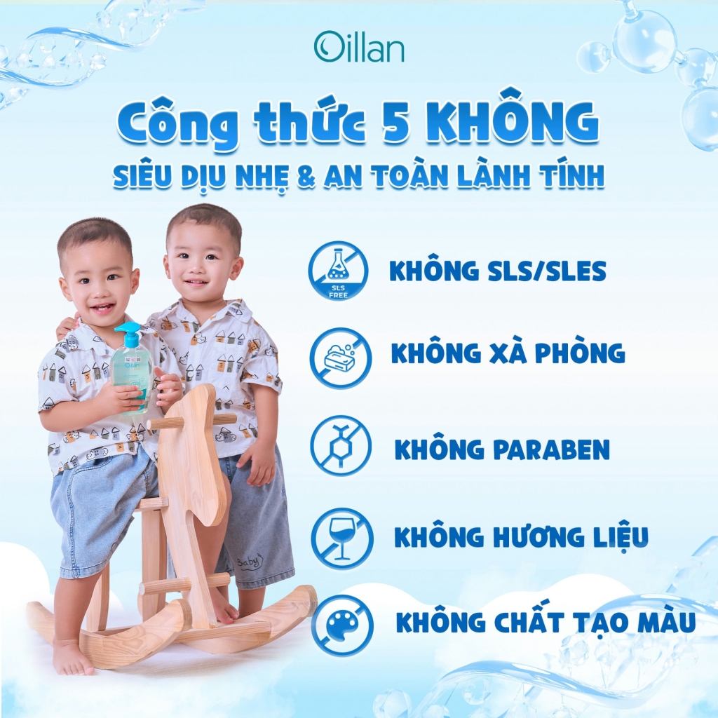 Oillan – Dung dịch vệ sinh mẹ và bé 45 năm từ châu Âu