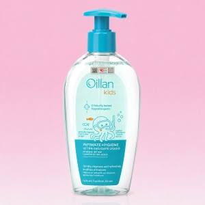 DUNG DỊCH VỆ SINH BÉ TRAI & BÉ GÁI DỊU NHẸ OILLAN KIDS INTIMATE HYGIENE ULTRA-DELICATE LIQUID 300ML
