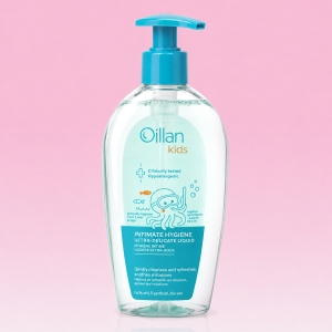 DUNG DỊCH VỆ SINH BÉ TRAI & BÉ GÁI DỊU NHẸ OILLAN KIDS INTIMATE HYGIENE ULTRA-DELICATE LIQUID 300ML