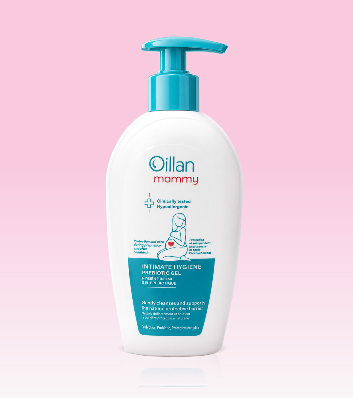 DUNG DỊCH VỆ SINH CHUYÊN BIỆT MẸ BẦU & MẸ SAU SINH OILLAN MOMMY INTIMATE HYGIENE PREBIOTIC GEL 300ML