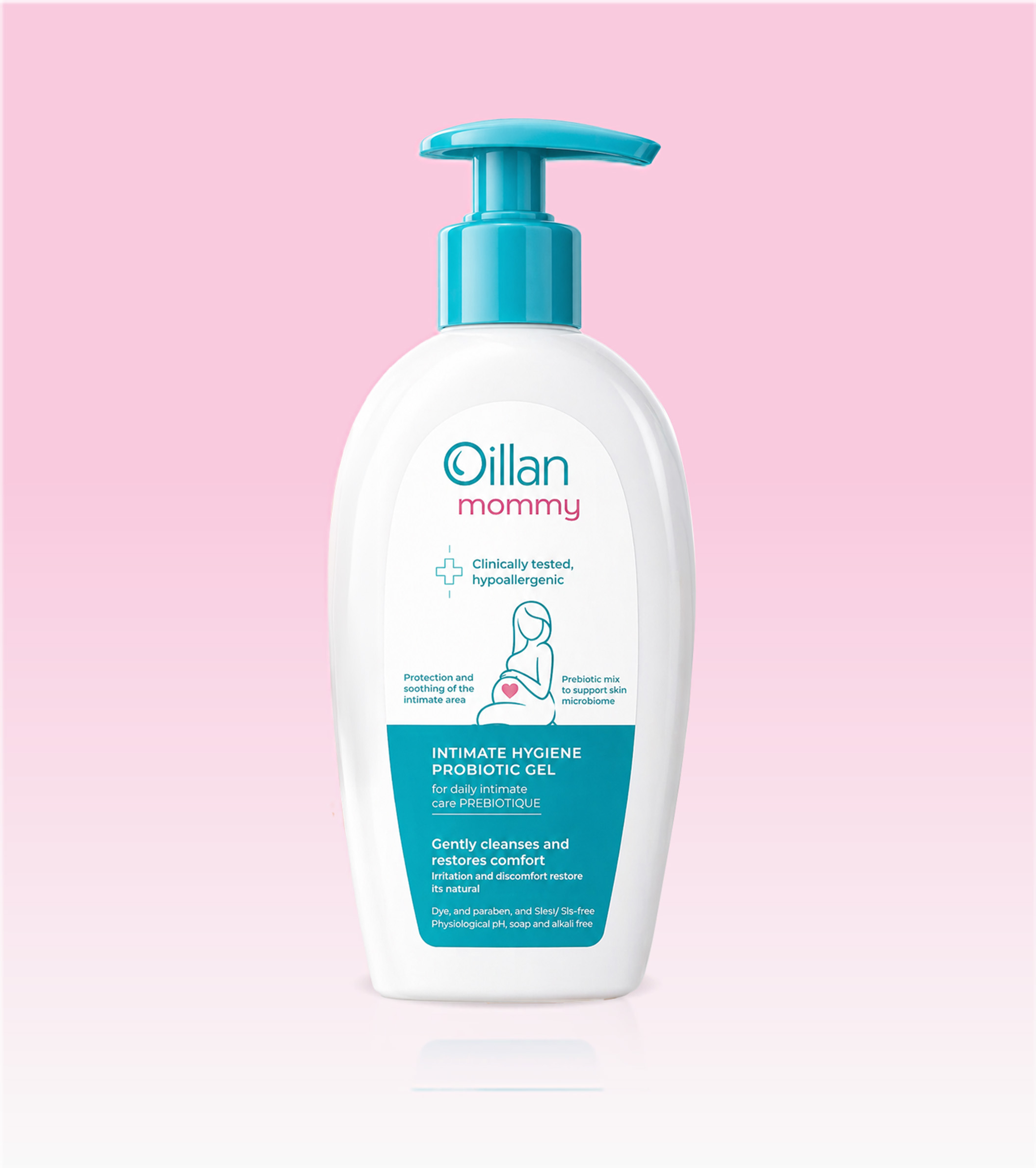 DUNG DỊCH VỆ SINH CAO CẤP DÀNH CHO MẸ BẦU, MẸ SAU SINH OILLAN MOMMY 300ML