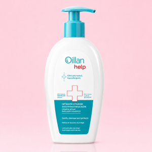 DUNG DỊCH VỆ SINH PHỤ NỮ CHUYÊN BIỆT CHO CƠ ĐỊA NHẠY CẢM, DỄ VIÊM NHIỄM OILLAN HELP 300ML