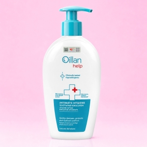 NHŨ TƯƠNG VỆ SINH PHỤ NỮ LÀM DỊU CHUYÊN SÂU OILLAN HELP INTIMATE HYGIENE SOOTHING EMULSION 300ML