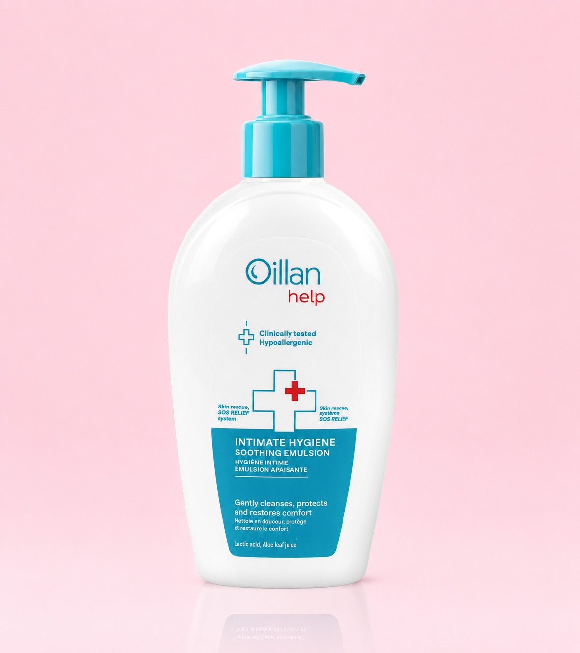 NHŨ TƯƠNG VỆ SINH PHỤ NỮ LÀM DỊU CHUYÊN SÂU OILLAN HELP INTIMATE HYGIENE SOOTHING EMULSION 300ML