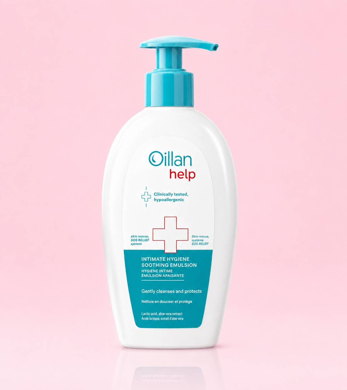 DUNG DỊCH VỆ SINH PHỤ NỮ CHUYÊN BIỆT CHO CƠ ĐỊA NHẠY CẢM, DỄ VIÊM NHIỄM OILLAN HELP 300ML