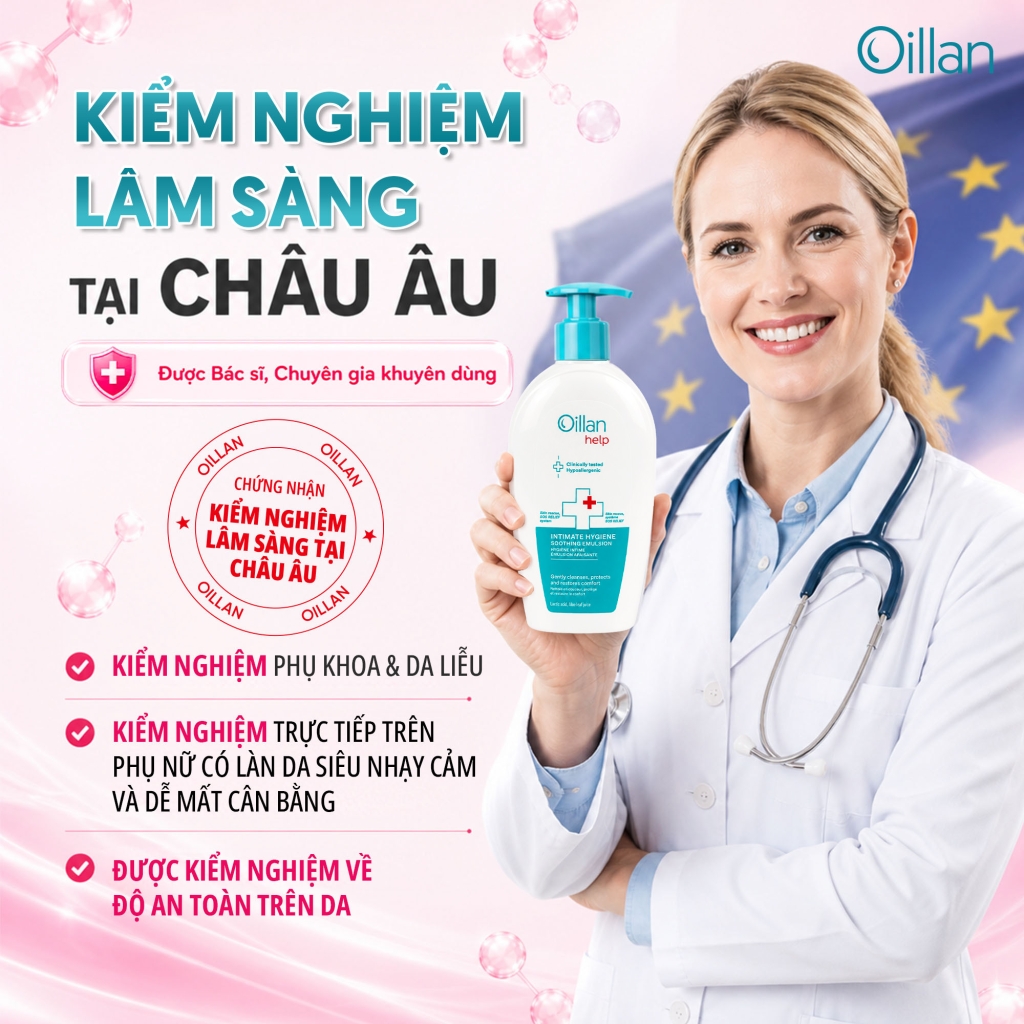 Oillan – Dung dịch vệ sinh mẹ và bé 45 năm từ châu Âu