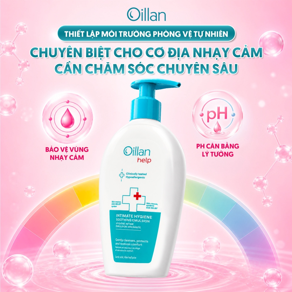 Oillan – Dung dịch vệ sinh mẹ và bé 45 năm từ châu Âu