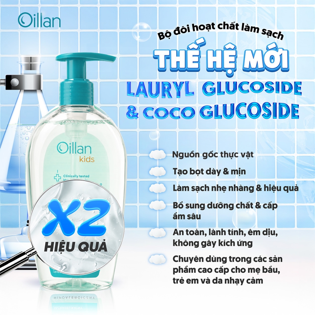 Oillan – Dung dịch vệ sinh mẹ và bé 45 năm từ châu Âu