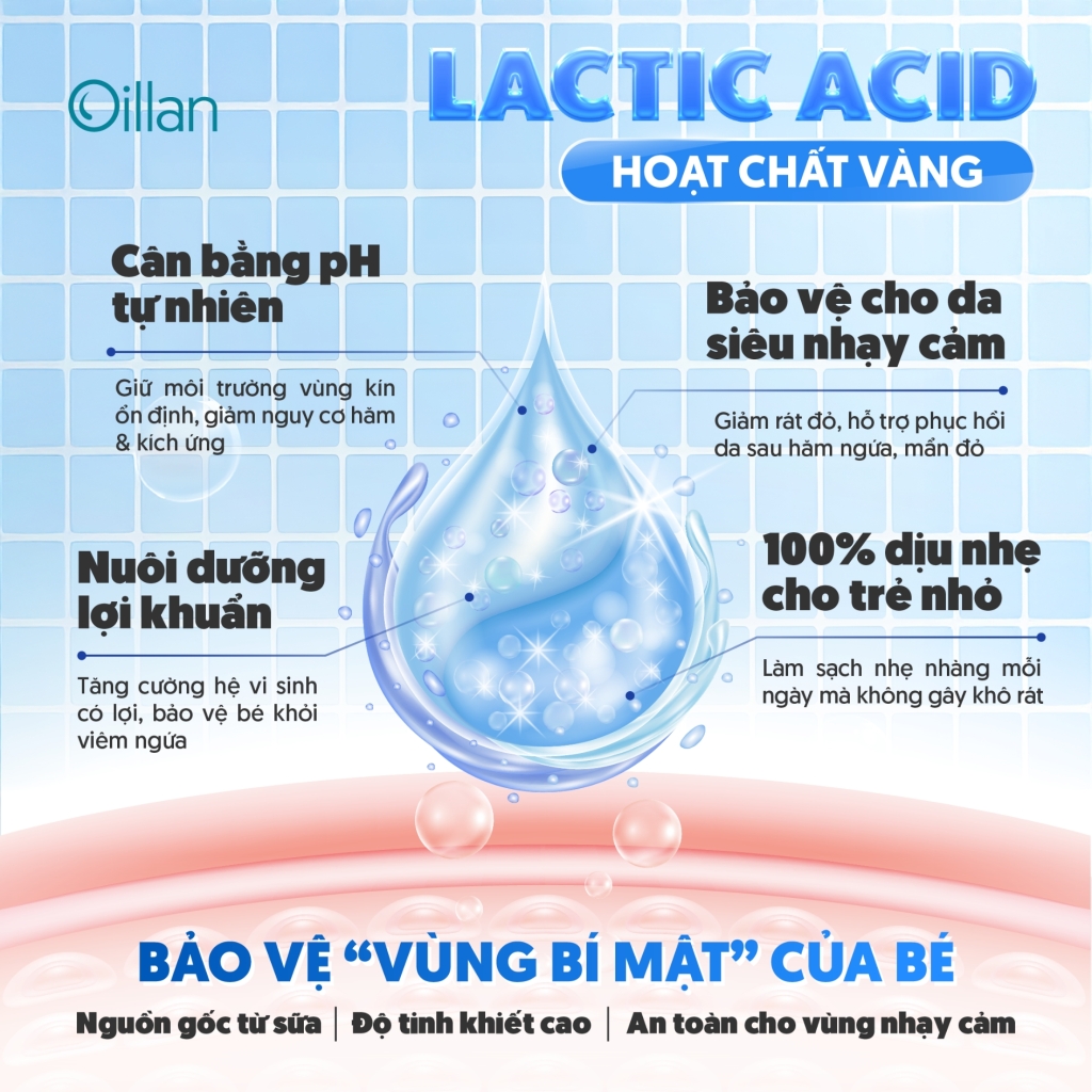 Oillan – Dung dịch vệ sinh mẹ và bé 45 năm từ châu Âu
