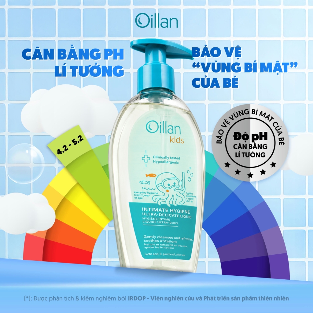 Oillan – Dung dịch vệ sinh mẹ và bé 45 năm từ châu Âu