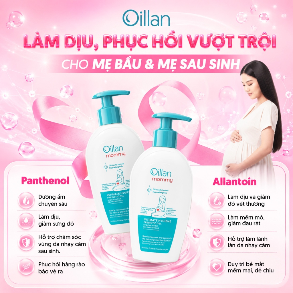 Oillan – Dung dịch vệ sinh mẹ và bé 45 năm từ châu Âu