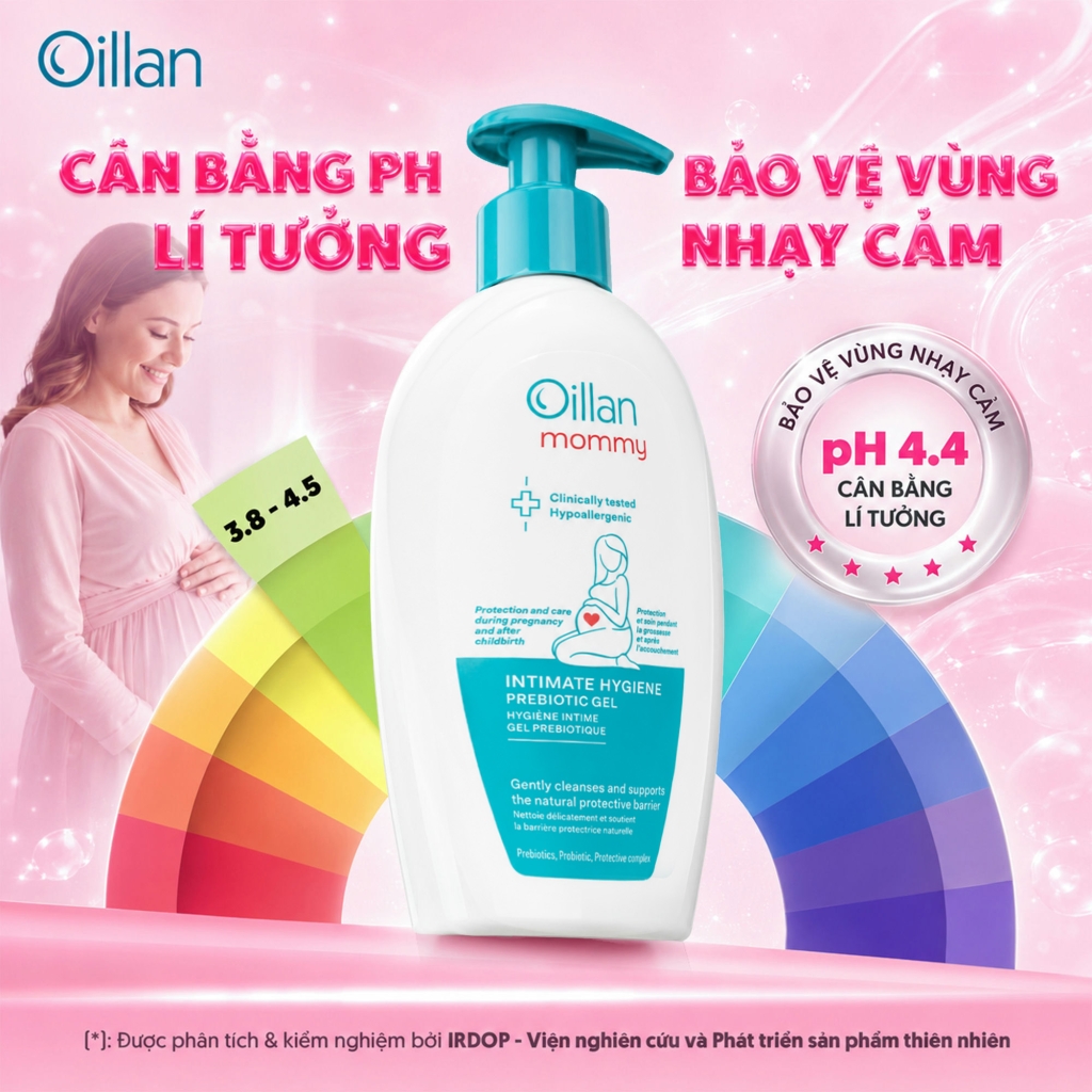Oillan – Dung dịch vệ sinh mẹ và bé 45 năm từ châu Âu