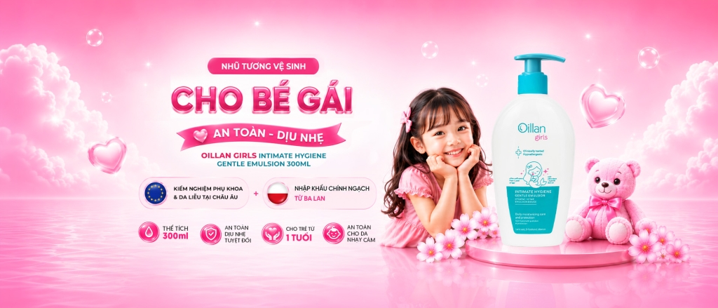 Oillan – Dung dịch vệ sinh mẹ và bé 45 năm từ châu Âu