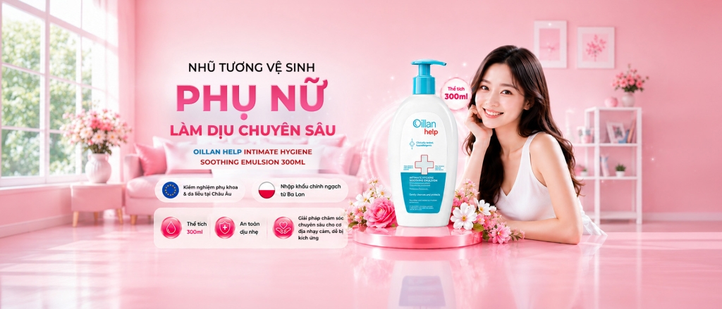 Oillan – Dung dịch vệ sinh mẹ và bé 45 năm từ châu Âu