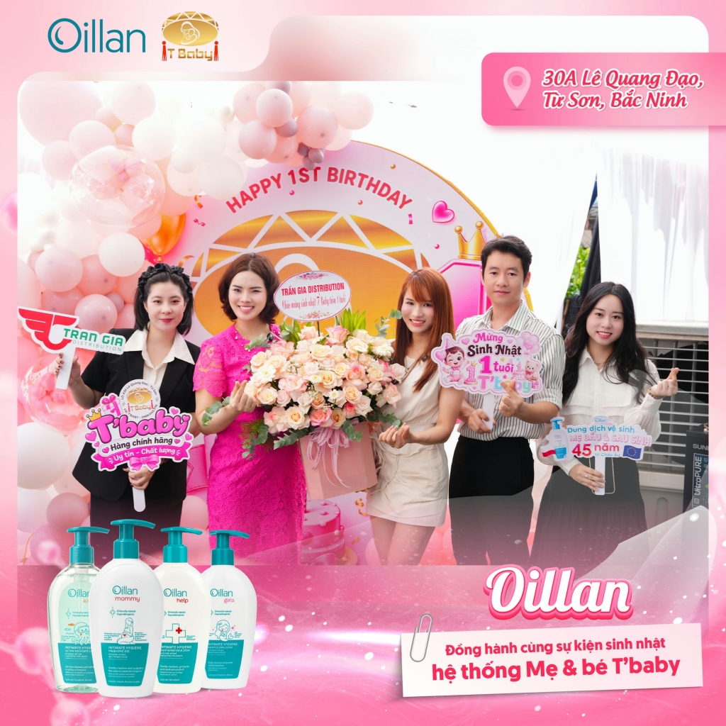 Oillan – Dung dịch vệ sinh mẹ và bé 45 năm từ châu Âu