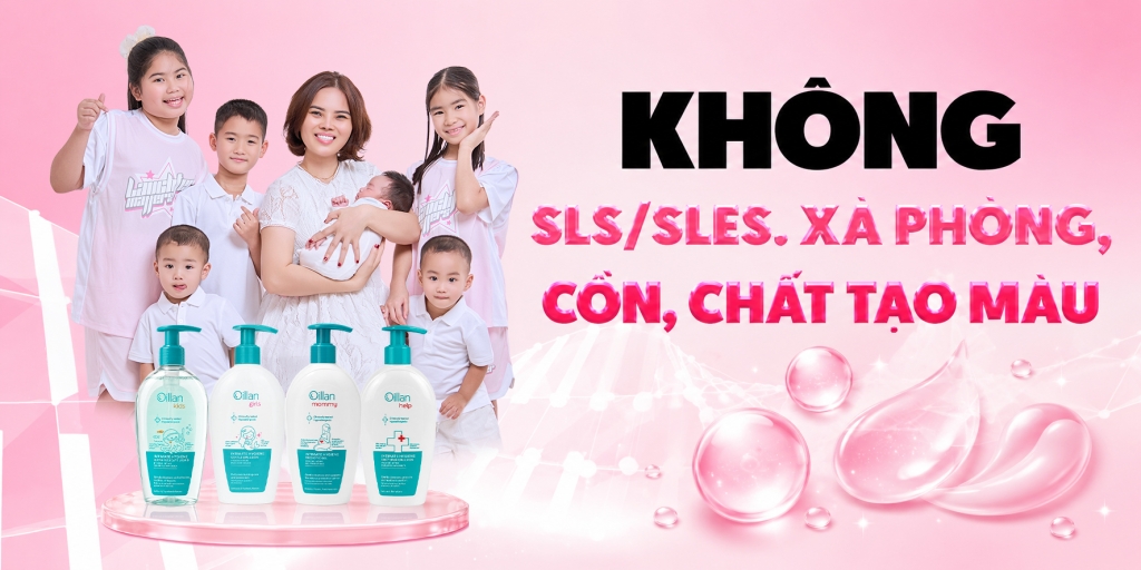 Oillan – Dung dịch vệ sinh mẹ và bé 45 năm từ châu Âu