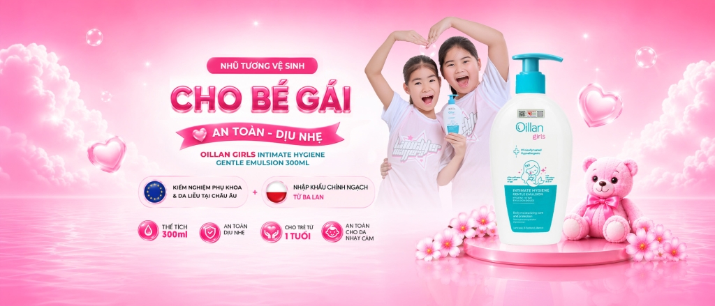 Oillan – Dung dịch vệ sinh mẹ và bé 45 năm từ châu Âu