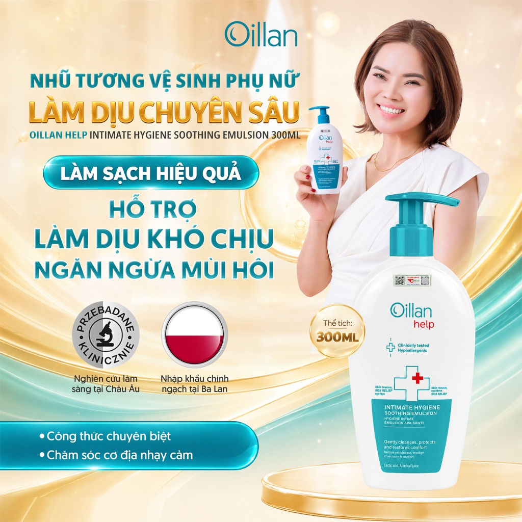 Oillan – Dung dịch vệ sinh mẹ và bé 45 năm từ châu Âu