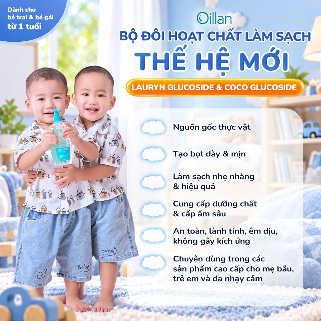 Oillan – Dung dịch vệ sinh mẹ và bé 45 năm từ châu Âu